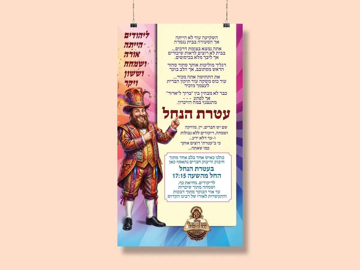 עטרת הנחל פורים